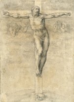 Michelangelo's tekening van de kruisiging