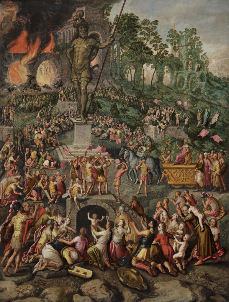 Pieter Aertsen: De jongelingen in de vurige oven