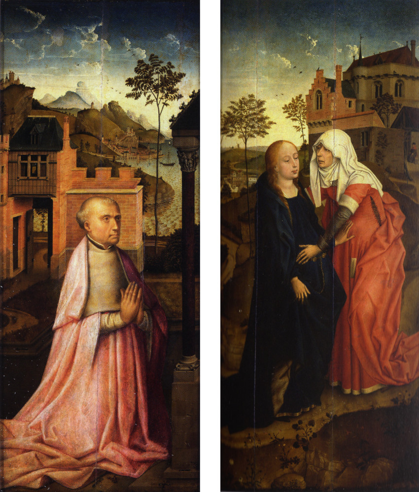 Rogier van der Weyden: Visitatie met donor