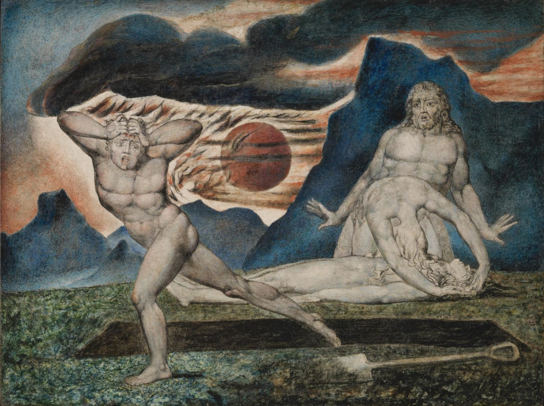William Blake: Kaïn slaat op de vlucht