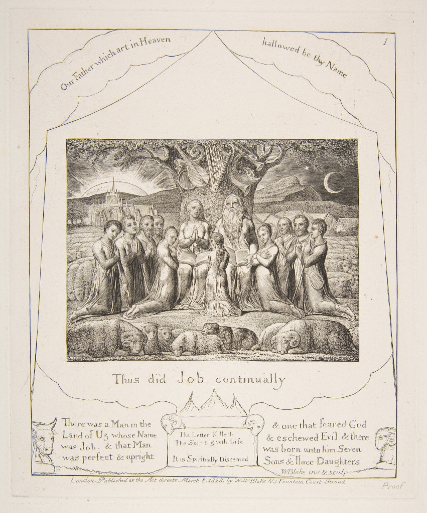 William Blake: Het boek Job - 01