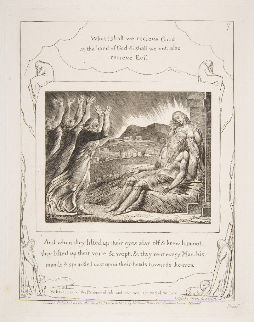 William Blake: Het boek Job - 07