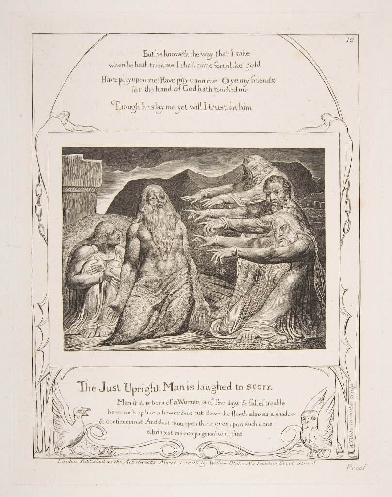 William Blake: Het boek Job - 10