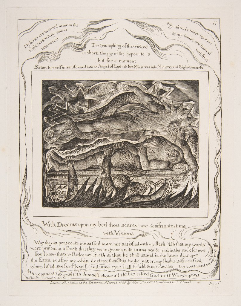 William Blake: Het boek Job - 11