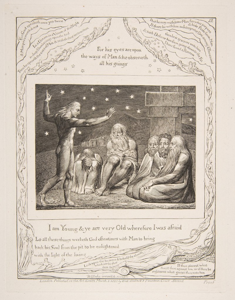 William Blake: Het boek Job - 12