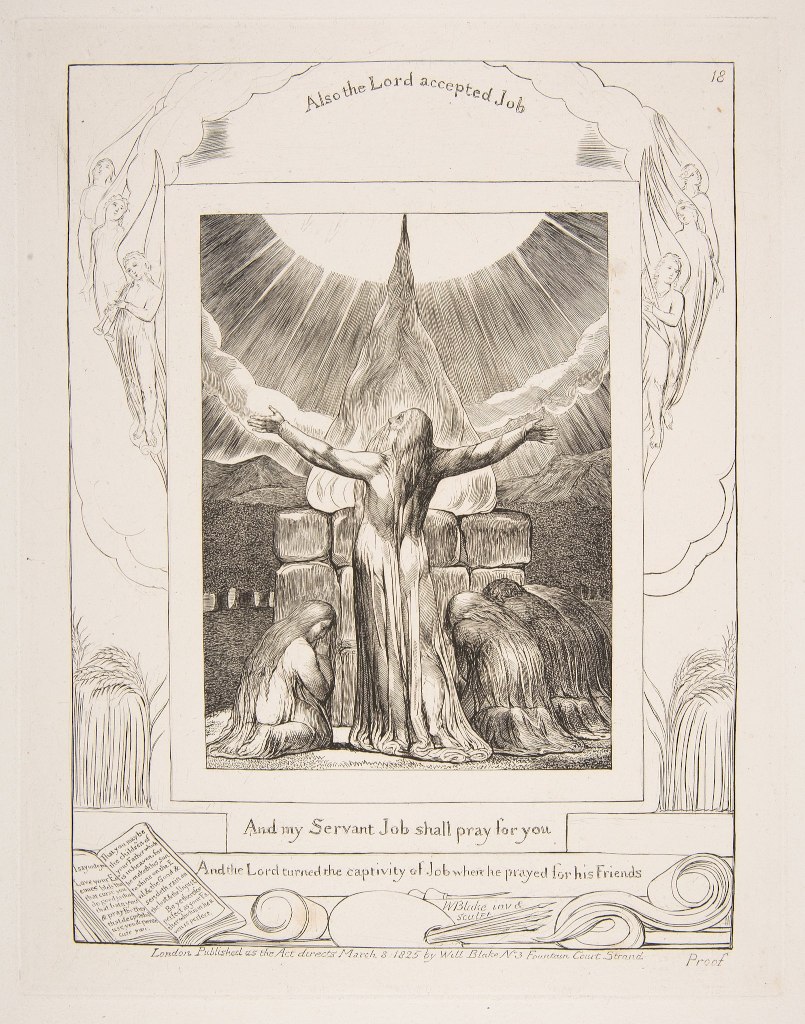 William Blake: Het boek Job - 18