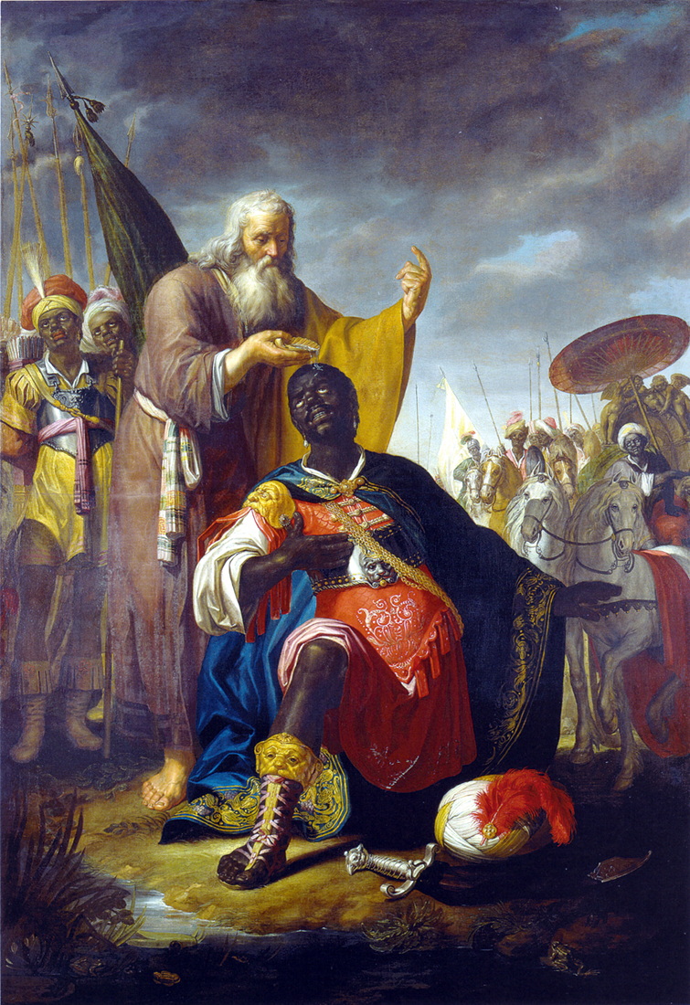 Abraham Bloemaert: De doop van de kamerling