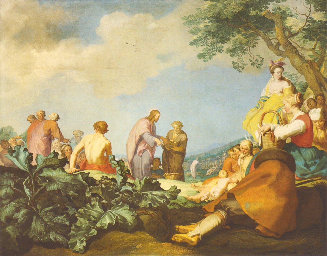 Abraham Bloemaert: De wonderbaarlijke spijziging (1628)