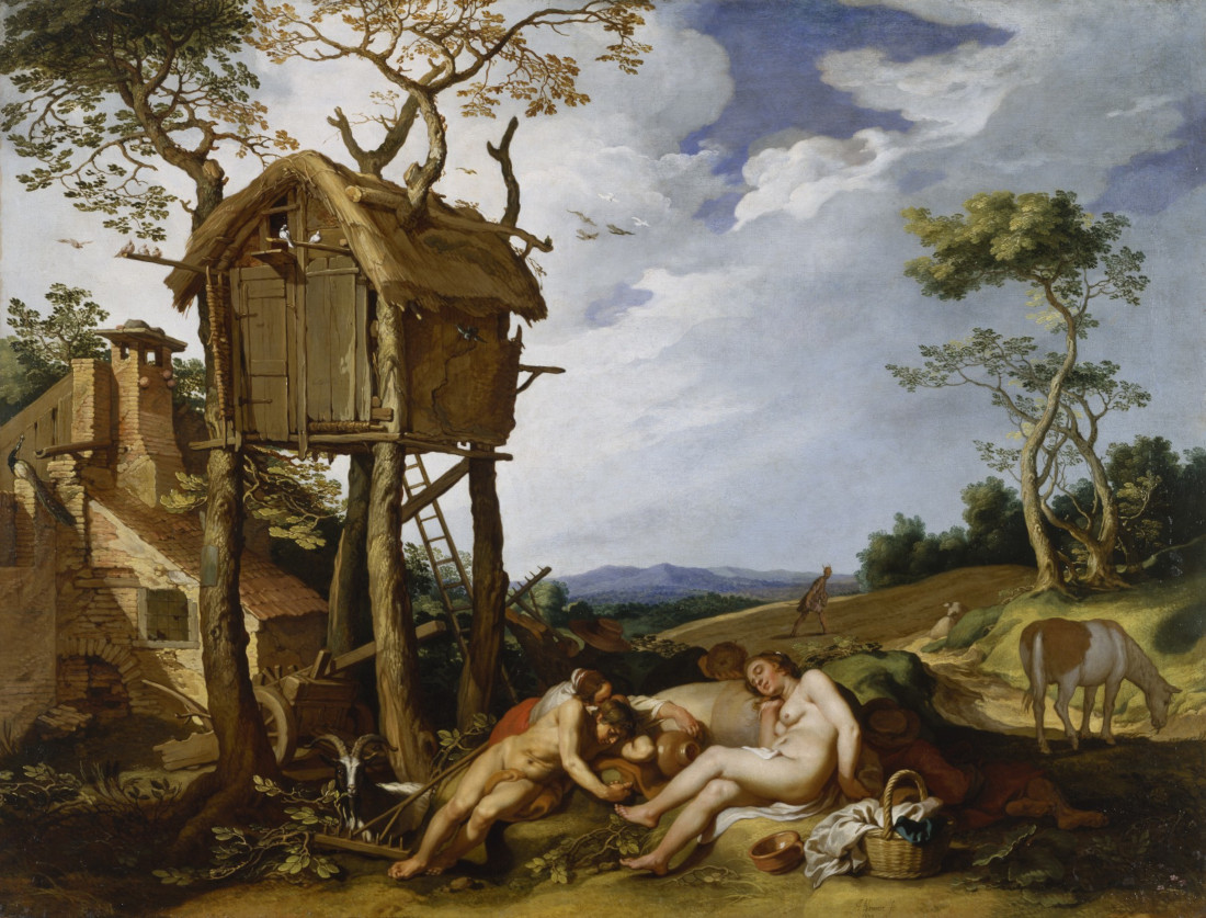 Abraham Bloemaert: De gelijkenis van het onkruid tussen het graan