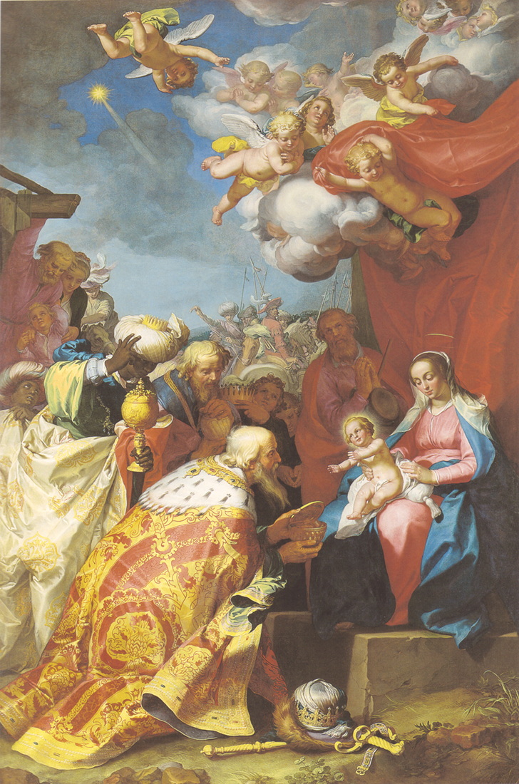 Abraham Bloemaert: Aanbidding der wijzen (Grenoble)