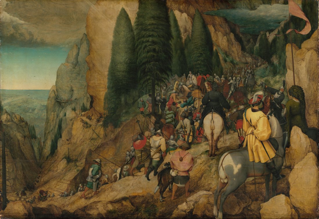 Pieter Bruegel de Oude: De bekering van Saulus
