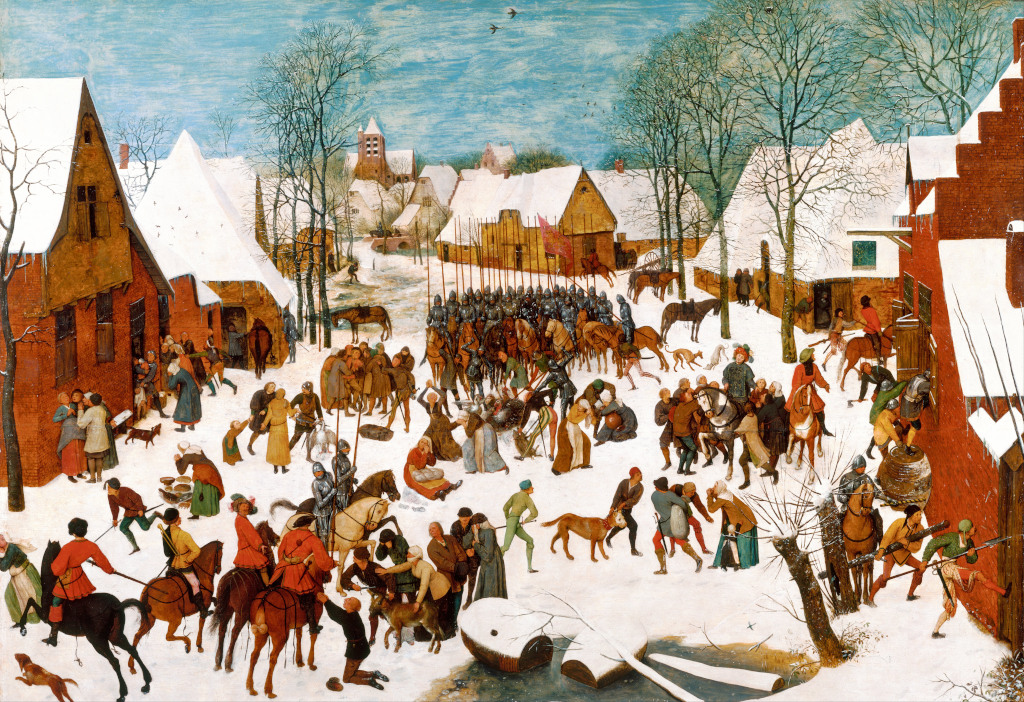 Pieter Bruegel de Oude: Kindermoord te Bethlehem