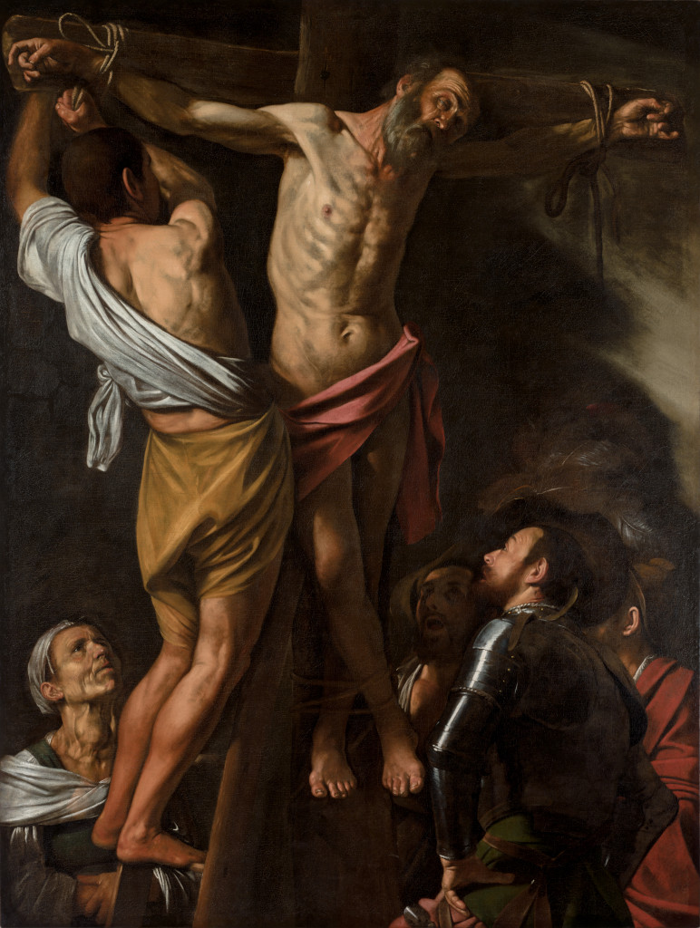 Caravaggio: De kruisiging van Andreas