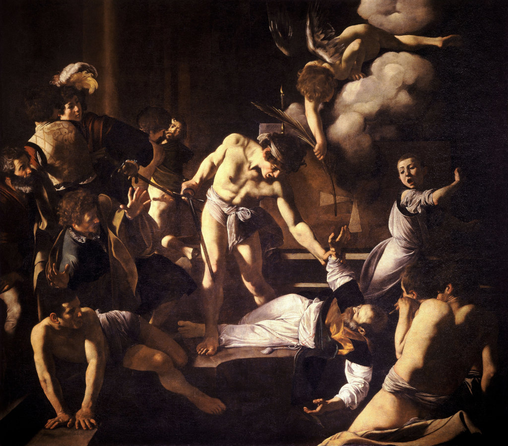 Caravaggio: Het martelaarschap van Mattheüs
