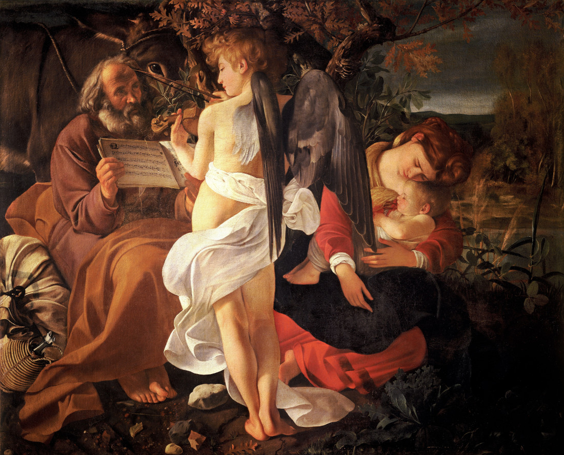 Caravaggio: Vlucht naar Egypte