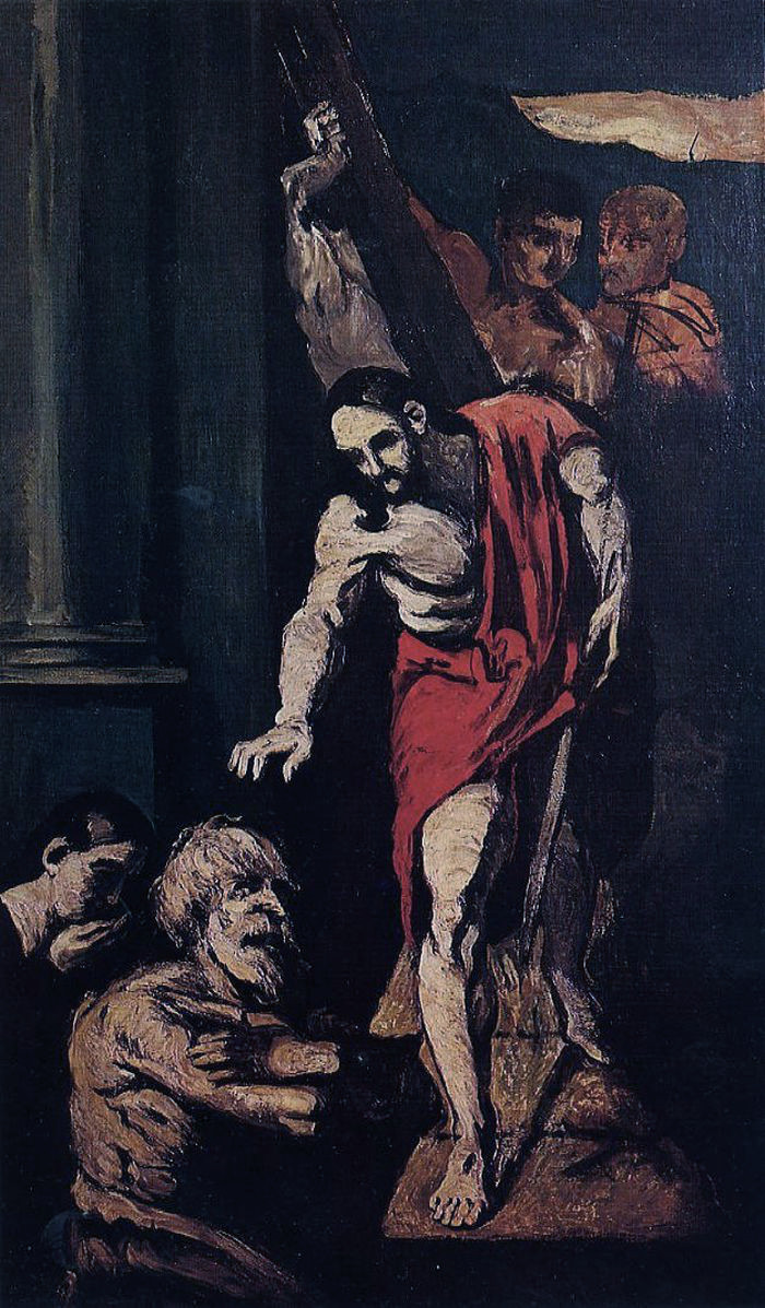 Paul Cézanne: Christus in het voorgeborchte