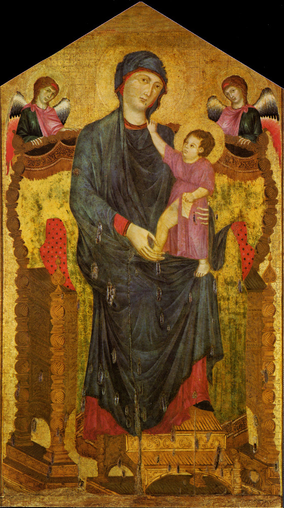 Cimabue: Madonna in Maestà (Bologna)