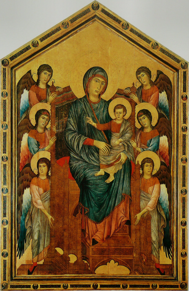 Cimabue: Madonna in Maestà (Pisa)