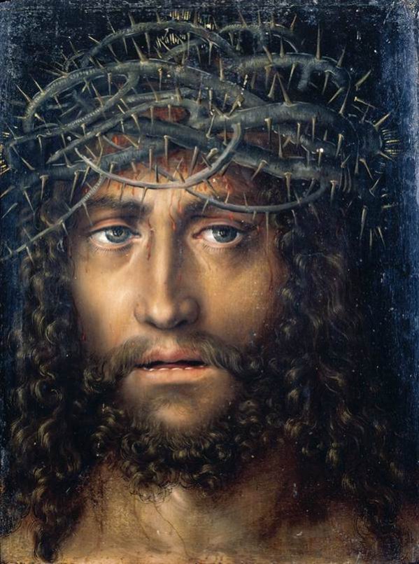 Lucas Cranach de Oude: Jezus met de doornenkroon