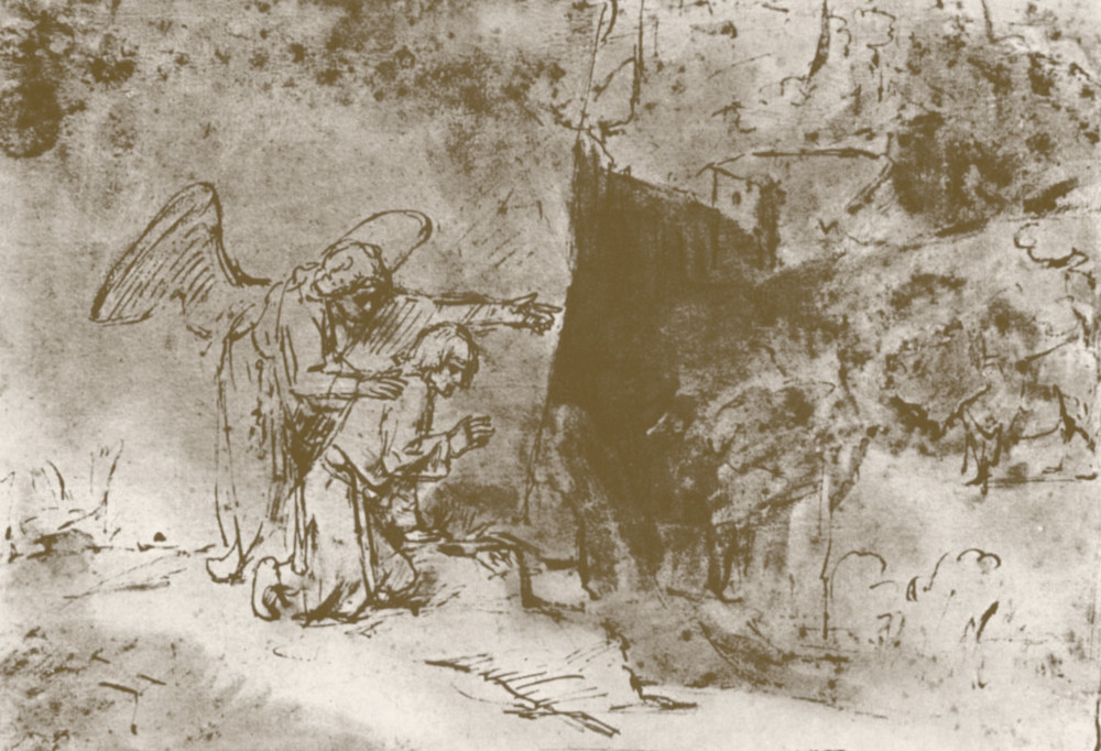 Rembrandt Harmensz. van Rijn: Het visioen van Daniël aan de rivier de Ulai