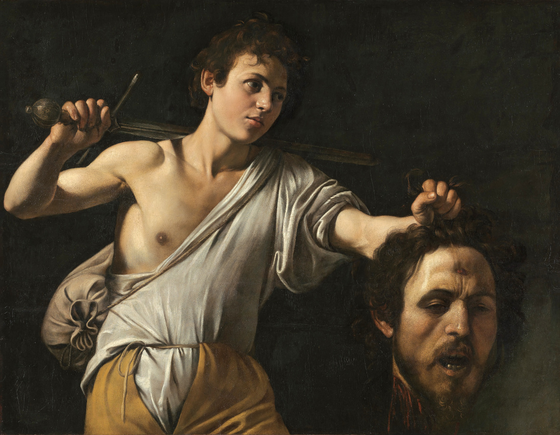 Caravaggio: David met het hoofd van Goliath (1606/07)