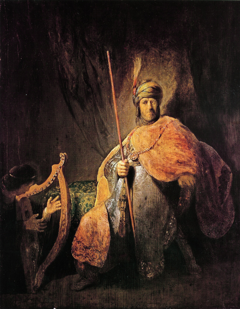 Rembrandt Harmensz. van Rijn: Saul en David (ca. 1630)