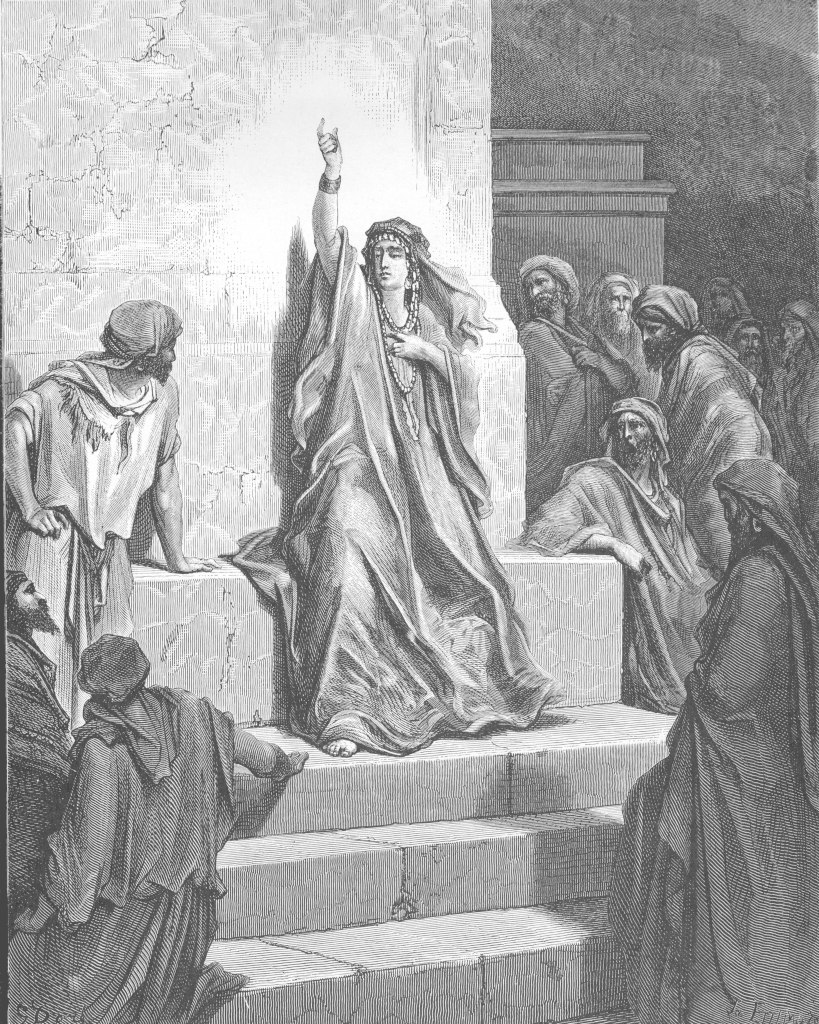 Gustave Doré: Debora looft Jaël