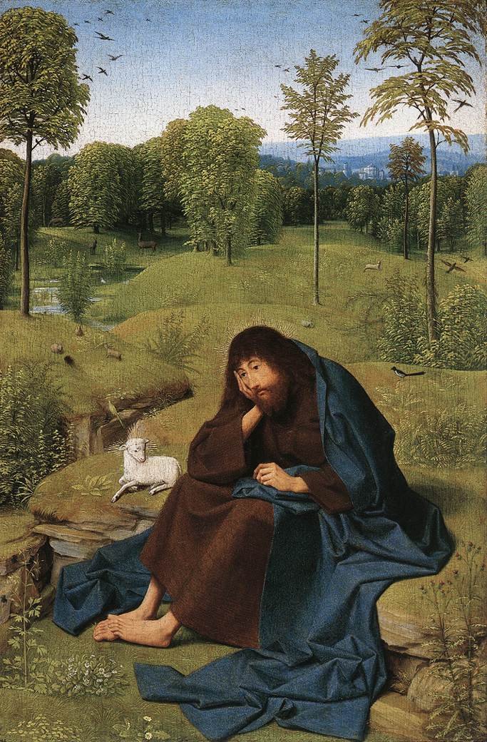 Geertgen tot Sint Jans: Johannes de Doper in de wildernis