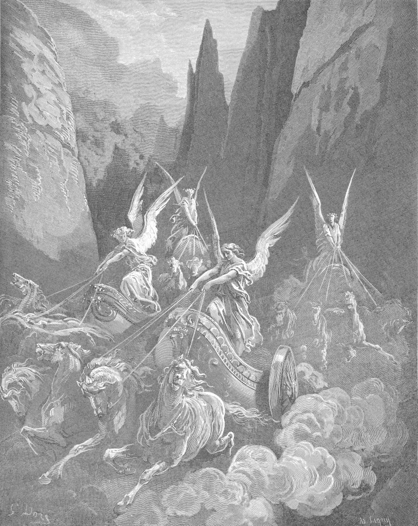 Gustave Doré: Het visioen van de vier wagens
