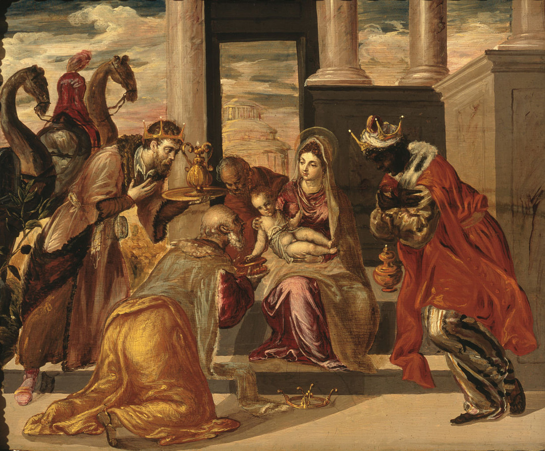 El Greco: De aanbidding der wijzen