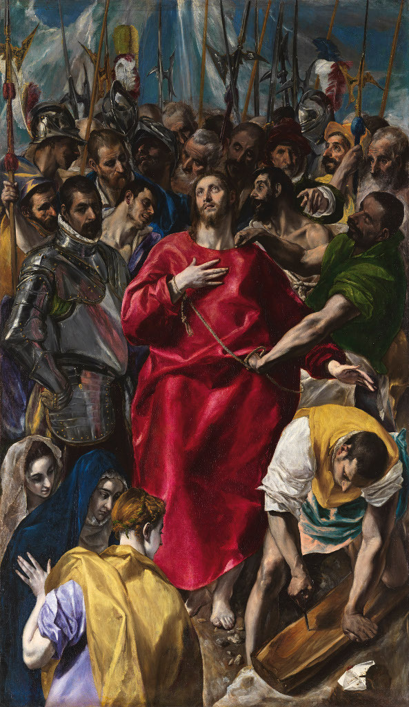 El Greco: De ontkleding van Jezus