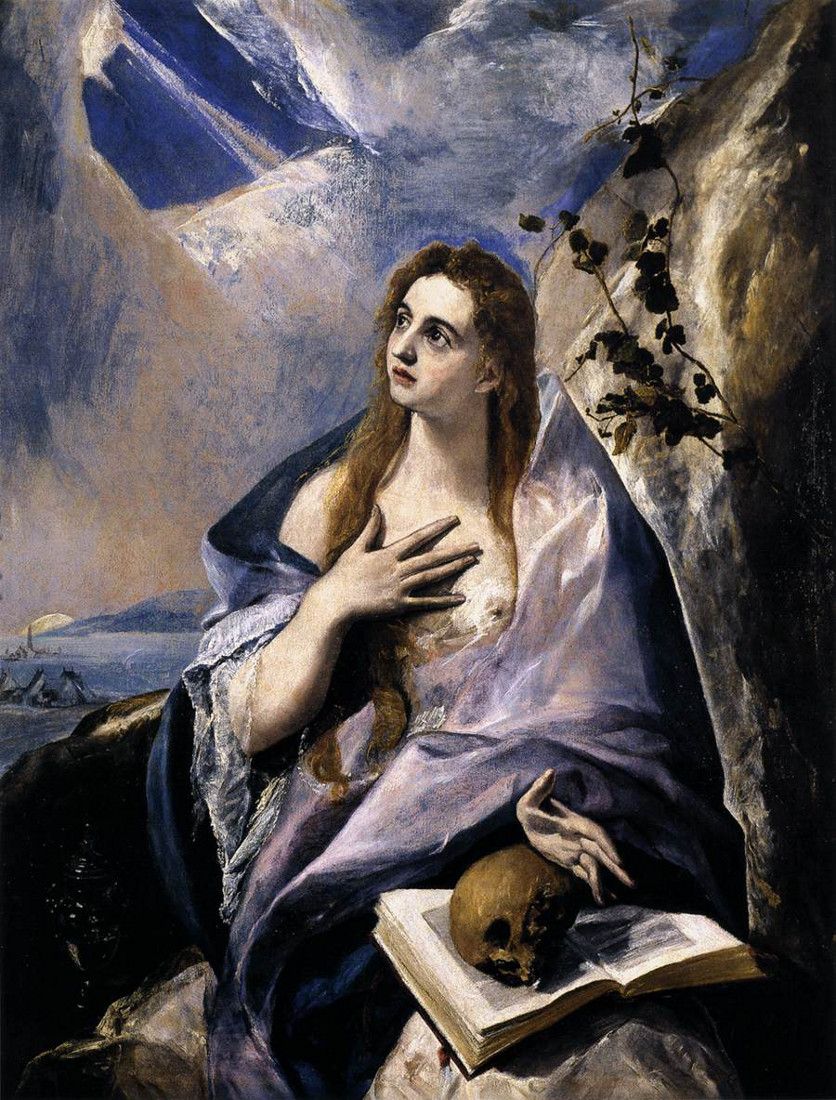 El Greco: De boetedoening van Maria Magdalena