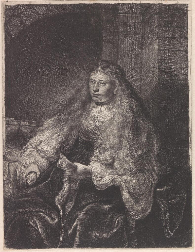 Rembrandt Harmensz. van Rijn: Esther met het verdelgingsdecreet