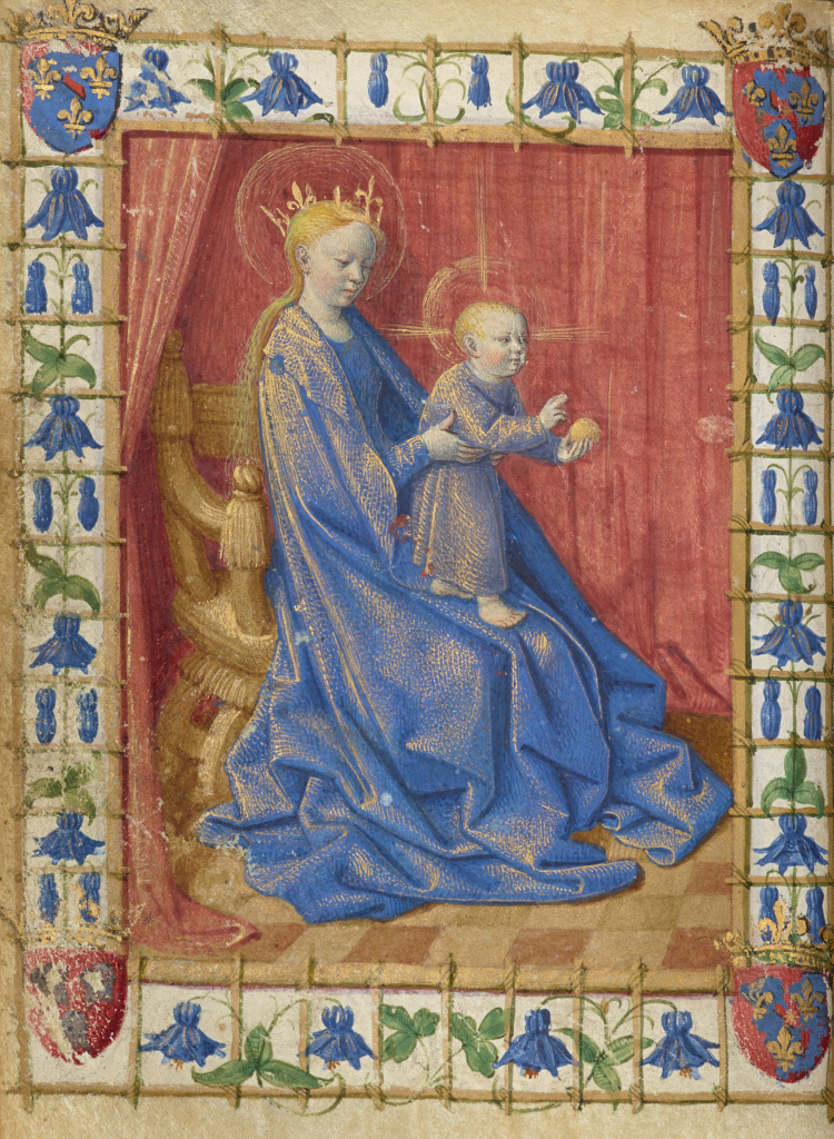 Jean Fouquet: Maria met kind