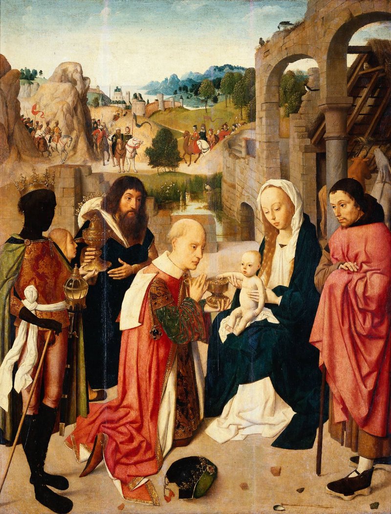 Geertgen tot Sint Jans: Aanbidding der koningen (Amsterdam)