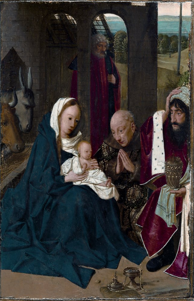 Geertgen tot Sint Jans: Aanbidding der koningen (Cleveland)
