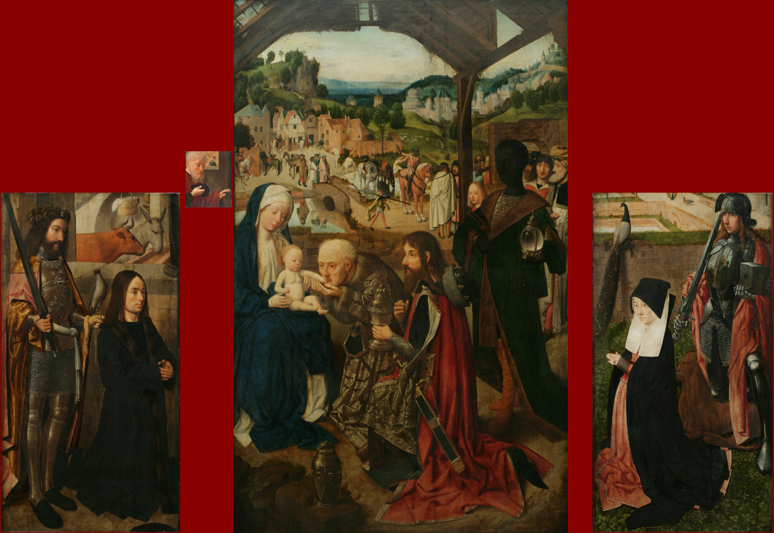 Geertgen tot Sint Jans: Aanbidding der koningen (Praag)