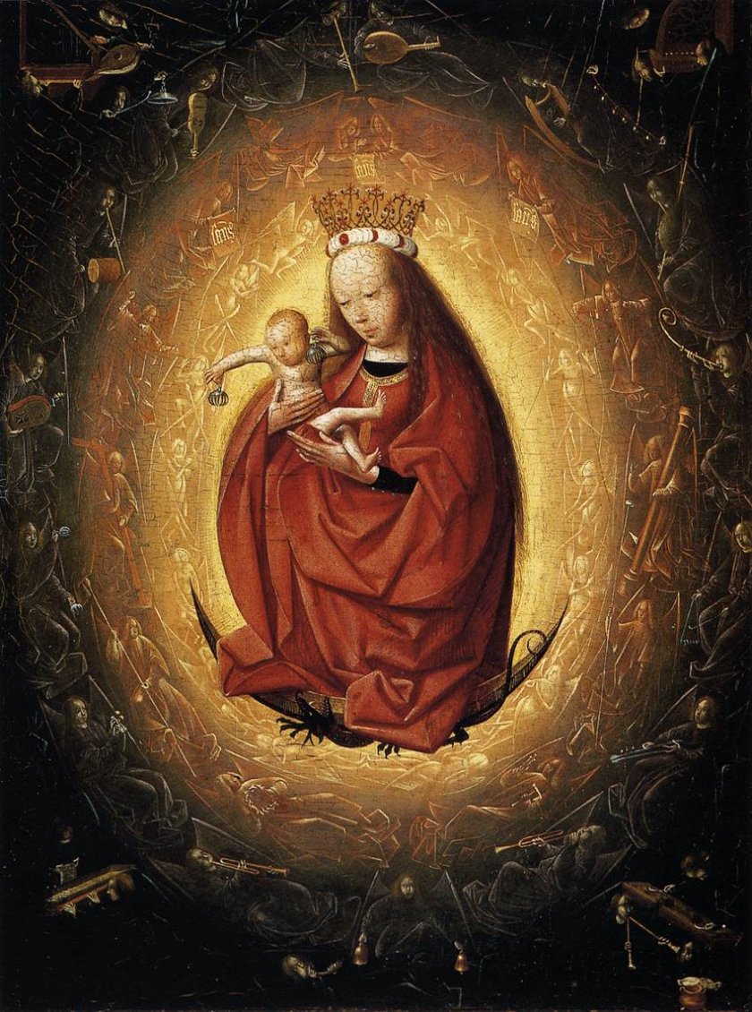 Geertgen tot Sint Jans: De maagd en het kind