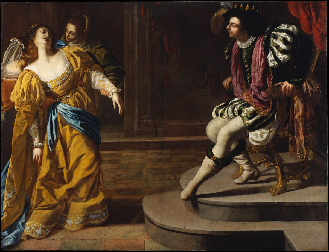 Artemisia Gentileschi: Esther voor Ahasveros