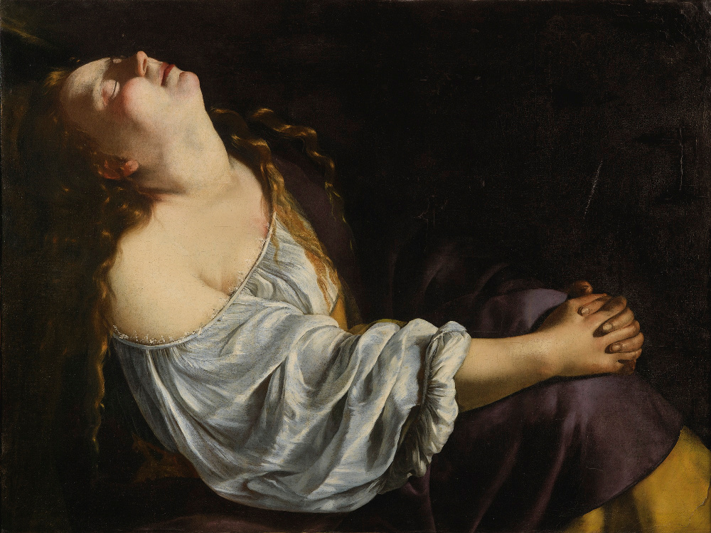 Artemisia Gentileschi: Maria Magdalena in extase