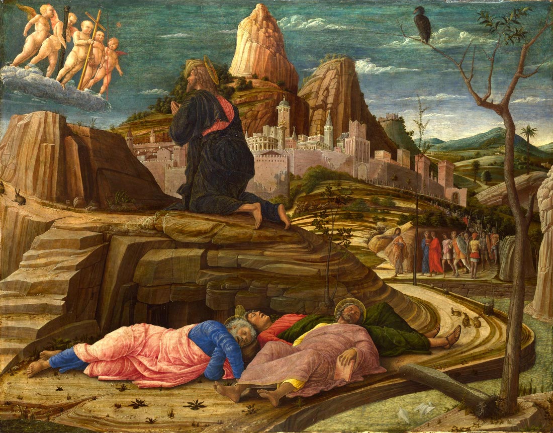 Andrea Mantegna: Gebed op de Olijfberg