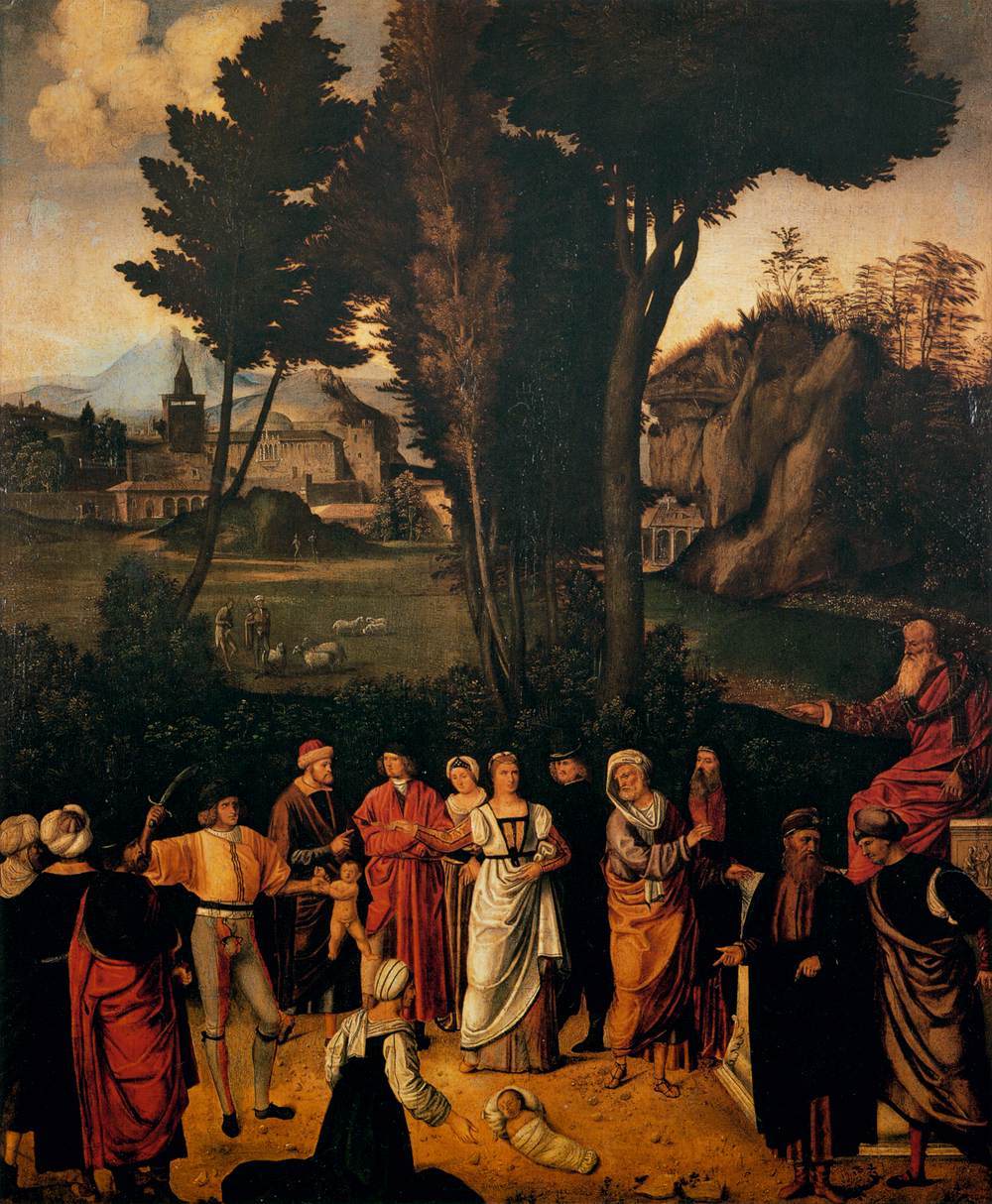 Giorgione: Het oordeel van Salomo