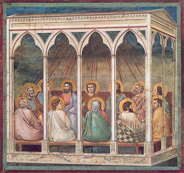 Giotto: De uitstorting van de Heilige Geest (Padua)
