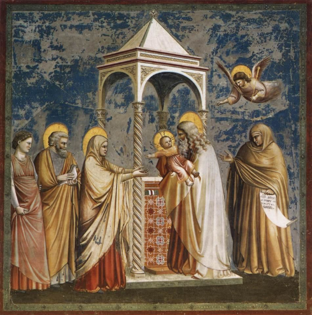 Giotto: De presentatie in de tempel
