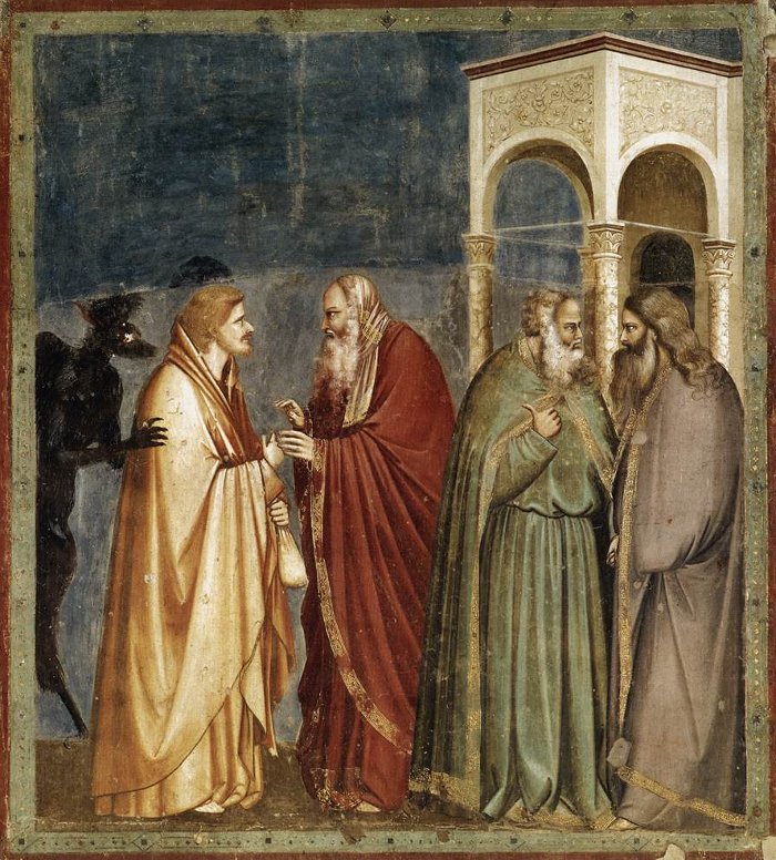 Giotto: Het verraad van Judas