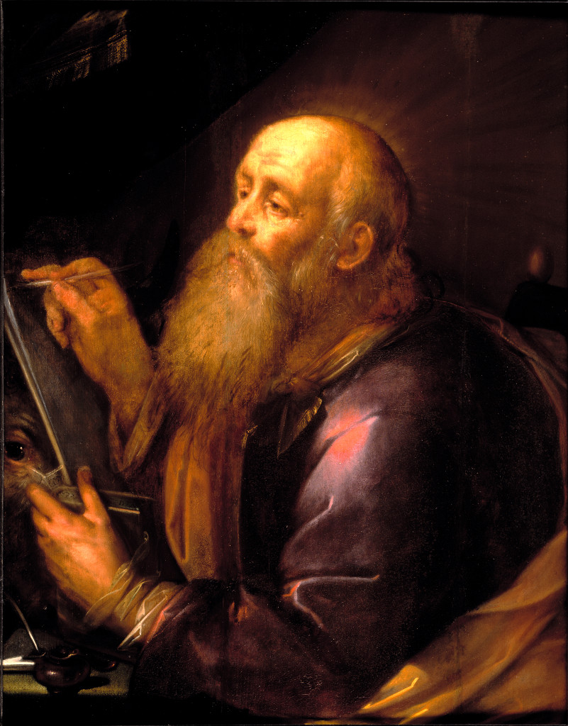 Gortzius Geldorp: De evangelist Lukas