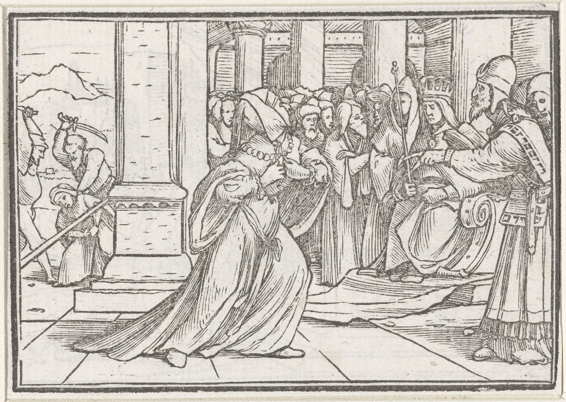 Hans Holbein de Jonge: Atalja verscheurt haar kleren