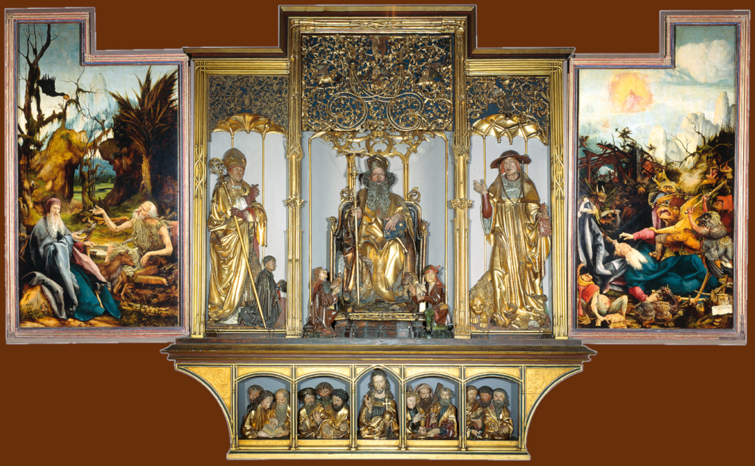 Matthias Grünewald: Isenheimer altaar - geopend 2