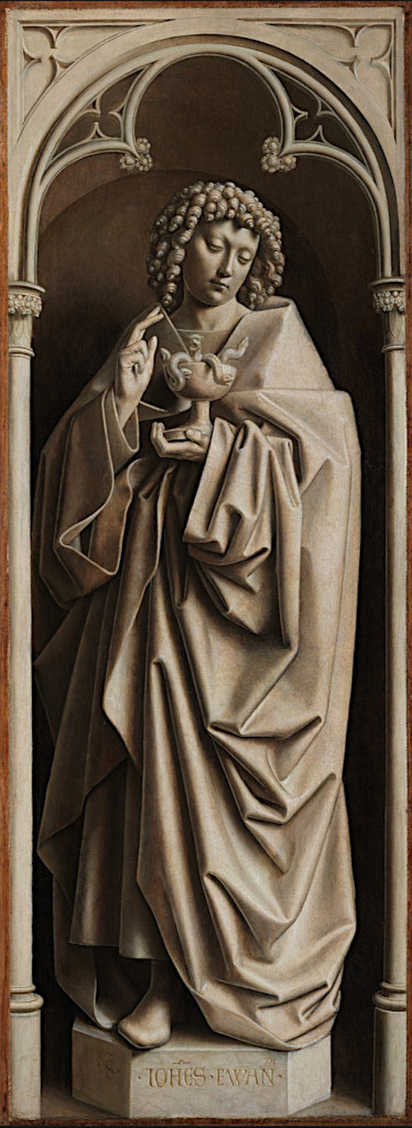Jan van Eyck: Johannes de Evangelist