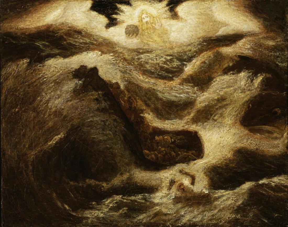 Albert Pinkham Ryder: Jona op zee